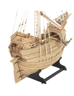 Spaanse Coca; houten modelbouw; amati; AMATI; modelbouw boot; schaal 1op60; schaal 1:60; Amati; modelbouw schepen voor beginner