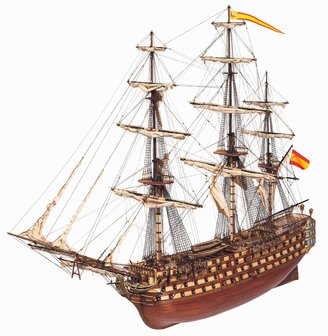 modelbouw schepen; OcCre; Occre modelbouw; modelbouw;  hobby en modelbouw; Verfpakket voor de SANT&Iacute;SIMA TRINIDAD