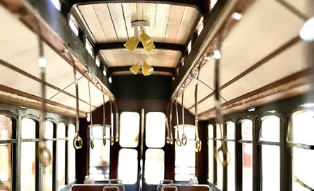 OC53010; Tram-Buenos-Aires-voor-spoor-G spoor G; modelbouw tram OcCre; Occre modelbouw; modelbouw; nederlandse bouwbeschrijving