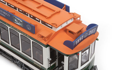 OC53010; Tram-Buenos-Aires-voor-spoor-G spoor G; modelbouw tram OcCre; Occre modelbouw; modelbouw; nederlandse bouwbeschrijving