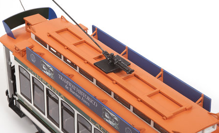 OC53010; Tram-Buenos-Aires-voor-spoor-G spoor G; modelbouw tram OcCre; Occre modelbouw; modelbouw; nederlandse bouwbeschrijving