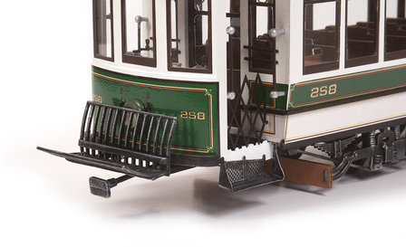 OC53010; Tram-Buenos-Aires-voor-spoor-G spoor G; modelbouw tram OcCre; Occre modelbouw; modelbouw; nederlandse bouwbeschrijving