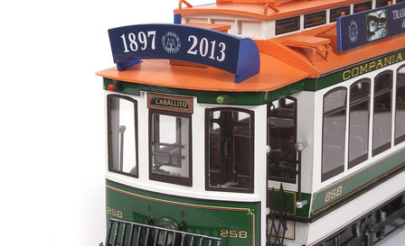 OC53010; Tram-Buenos-Aires-voor-spoor-G spoor G; modelbouw tram OcCre; Occre modelbouw; modelbouw; nederlandse bouwbeschrijving