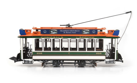 OC53010; Tram-Buenos-Aires-voor-spoor-G spoor G; modelbouw tram OcCre; Occre modelbouw; modelbouw; nederlandse bouwbeschrijving