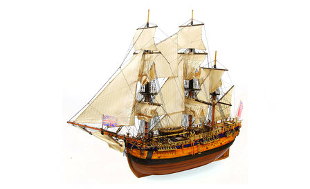modelbouw schepen; OcCre; Occre modelbouw; modelbouw;  hobby en modelbouw; Verfpakket voor de Endeavour