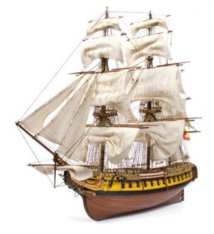 modelbouw schepen; OcCre; Occre modelbouw; modelbouw;  hobby en modelbouw; Verfpakket voor de Frigate Nuestra Se&ntilde;ora de 