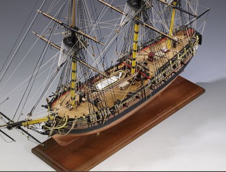 H.M.S. Pegasus; houten modelbouw; amati; AMATI; modelbouw boot; schaal 1op150; schaal 1:150; Pegasus;