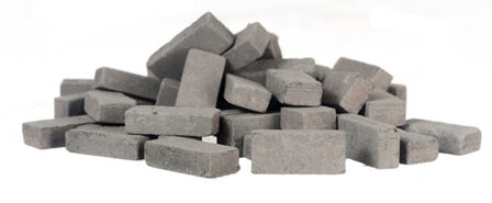 Andi Mini Bricks &amp; Stones; hobby-en-modelbouw; baksteentjes; bakstenen; bouwelementen poppenhuis; hele stenen; straatstenen