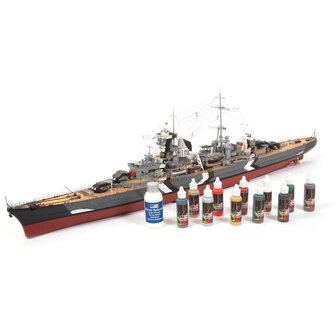 modelbouw schepen; OcCre; Occre modelbouw; modelbouw;  hobby en modelbouw; Verfpakket voor de Prinz Eugen