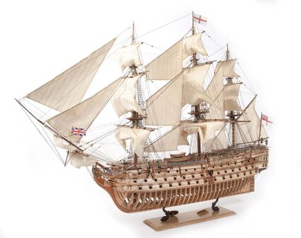 HMS Victory Houten Scheepsmodel 1:87