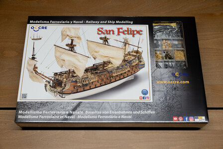 San Felipe  OC15002; oc15002; modelbouw; OcCre; Nederlandse bouwbeschrijving. 15002; occre; modelbouw; modelbouwschepen; occre 