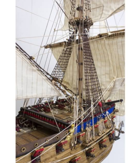 Kolderstok, modelbouwpakket, VOC Retourschip Batavia, modelbouw, schip, Batavia, Gouden Eeuw, historische schepen, modelbouw vo
