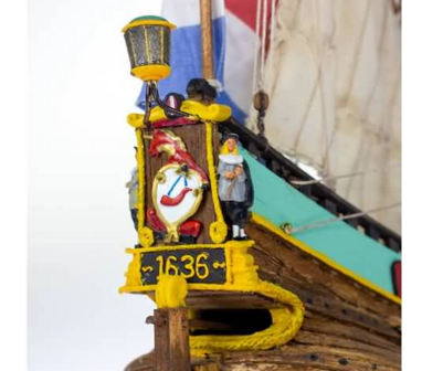 Kolderstok, modelbouwpakket, VOC Retourschip Batavia, modelbouw, schip, Batavia, Gouden Eeuw, historische schepen, modelbouw vo