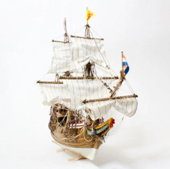 Kolderstok, modelbouwpakket, VOC Retourschip Batavia, modelbouw, schip, Batavia, Gouden Eeuw, historische schepen, modelbouw vo