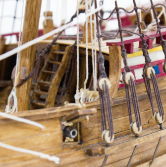 Kolderstok, modelbouwpakket, VOC Retourschip Batavia, modelbouw, schip, Batavia, Gouden Eeuw, historische schepen, modelbouw vo