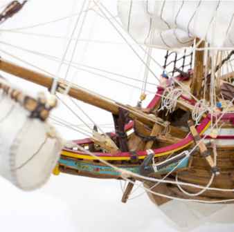 Kolderstok, modelbouwpakket, VOC Retourschip Batavia, modelbouw, schip, Batavia, Gouden Eeuw, historische schepen, modelbouw vo