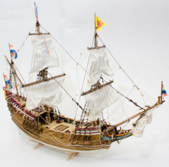 Kolderstok, modelbouwpakket, VOC Retourschip Batavia, modelbouw, schip, Batavia, Gouden Eeuw, historische schepen, modelbouw vo