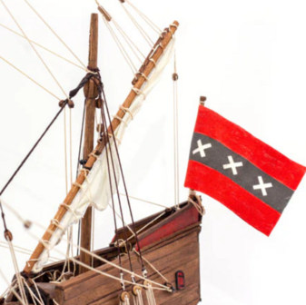 Kolderstok, modelbouwpakket, VOC Retourschip Batavia, modelbouw, schip, Batavia, Gouden Eeuw, historische schepen, modelbouw vo