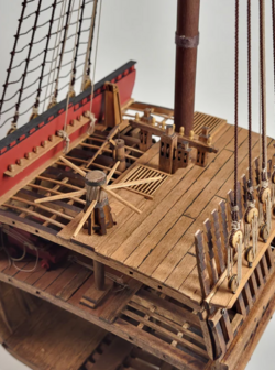 Kolderstok, modelbouwpakket, VOC Retourschip Batavia, modelbouw, schip, Batavia, Gouden Eeuw, historische schepen, modelbouw vo