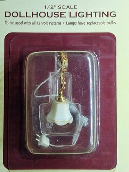 Hanglamp met geschulpte randen