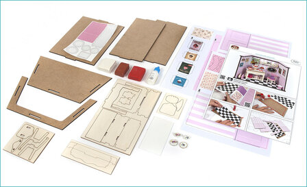 Junior diorama Cupcake winkel