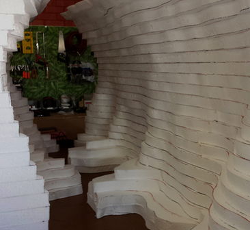 Industri&euml;le piepschuimsnijder