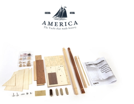 America 1851 Yacht Model Kit