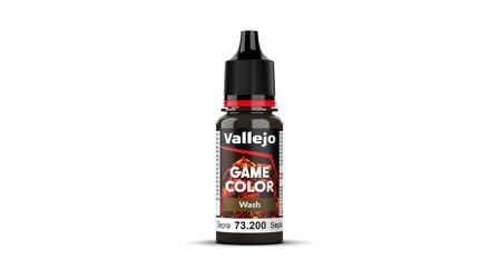 Vallejo Game Color Wash Sepia 73.200 &ndash; sepia weathering wash