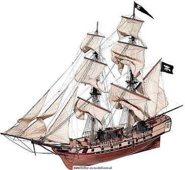 Corsair; OC13600; modelbouw schepen; OcCre; Occre modelbouw; modelbouw; nederlandse bouwbeschrijving