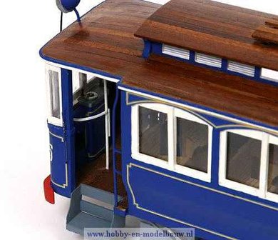 Tram Tibidabo Tramvia Blau voor spoor G; 53001; nederlandse bouwbeschrijving; OcCre; Occre modelbouw; modelbouw; modelbouw; mod