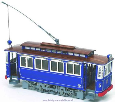 Tram Tibidabo Tramvia Blau voor spoor G; 53001; nederlandse bouwbeschrijving; OcCre; Occre modelbouw; modelbouw; modelbouw; mod