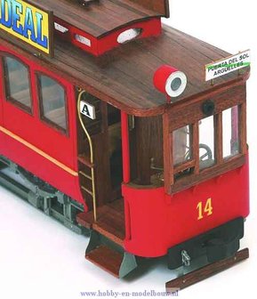 53002; Tram Cibeles Cangrejo voor spoor G; nederlandse bouwbeschrijving; OcCre; Occre modelbouw; modelbouw; modelbouw; modelbou
