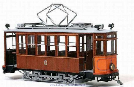 OC53003; Tram Soller voor spoor G; spoor G; nederlandse bouwbeschrijving; OcCre; Occre modelbouw; modelbouw; modelbouw; modelbo