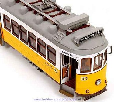 53005; Tram Lisboa; spoor G; modelbouw tram OcCre; Occre modelbouw; modelbouw; nederlandse bouwbeschrijving; modelbouw; modelbo