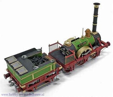 Adler stoomlocomotief; 54001; nederlandse bouwbeschrijving; OcCre; Occre modelbouw;  modelbouw; modelbouw trein; occre modelbou