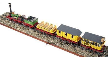 Adler stoomlocomotief; 54001; nederlandse bouwbeschrijving; OcCre; Occre modelbouw;  modelbouw; modelbouw trein; occre modelbou