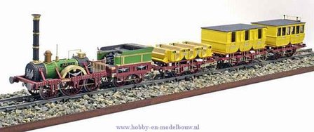 Adler stoomlocomotief; 54001; nederlandse bouwbeschrijving; OcCre; Occre modelbouw;  modelbouw; modelbouw trein; occre modelbou