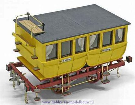 56001; Wagonset voor de Adler; Adler;  modelbouw stoomlocomotief,occre modeltreinen,spoor G,spoor LGB,Spoor 1,schaal 1 op 32,sc