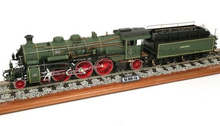 54002; Stoomlocomotief S 3/6 BR18 voor spoor 1; modelbouw stoomlocomotief, occre modeltreinen,spoor G,spoor LGB,Spoor 1,schaal 