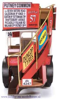 Dennis B-type dubbeldeksbus; OC57000;  modelbouw; Occre modeltreinen,spoor G,spoor LGB,Spoor 1,schaal 1 op 32,schaal 1:32; Occr