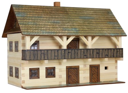  hobby en modelbouw; Walachia; houten speelgoed, houten modelbouw, schaal 1:32; 1:32; modelbouw; Magistraat huis; W05
