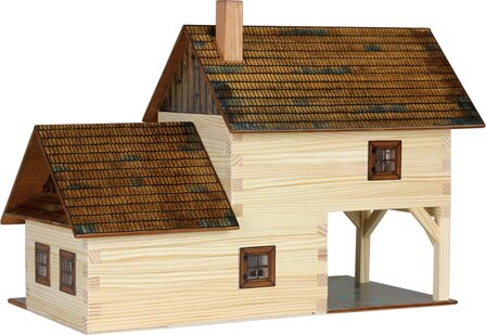 hobby en modelbouw; Gasthuis; W13; Walachia; houten speelgoed, houten modelbouw, schaal 1:32; 1:32; modelbouw;