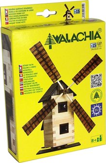 hobby en modelbouw; Windmolen; W15; Walachia; houten speelgoed, houten modelbouw, schaal 1:32; 1:32; modelbouw;