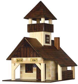 hobby en modelbouw; Wandelhut; W40; Walachia; houten speelgoed, houten modelbouw, schaal 1:32; 1:32; modelbouw;