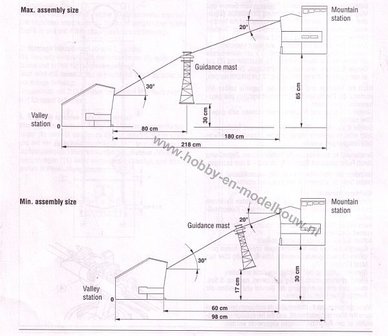 Brawa kabelbaan, Kerstdorp, Modelspoor, Spoor HO, Schaal 1:87, Schaal 1op87, Titles kabelbaan; brawa; brawa 6331; 6331