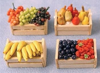 Set kisten met fruit