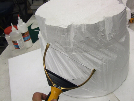 styroporsnijder,piepschuim snijden,piepschuimsnijder,polistyrol snijden,foam factory; FF017; Draadhouderspanner; styrofoam snij
