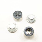 Asborgers met platte kap 6.35 mm