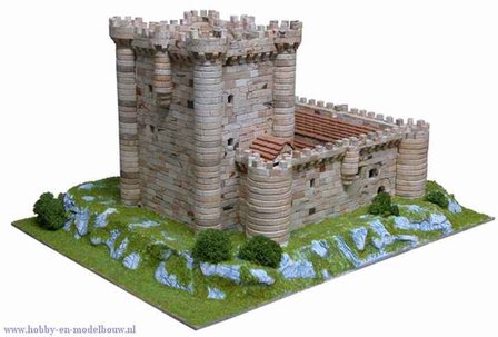 Aedes Ars; 1003; miniatuur kastelen; modelbouw kastelen;  miniatuur burchten; modelbouw burchten; echte steentjes; keramische s