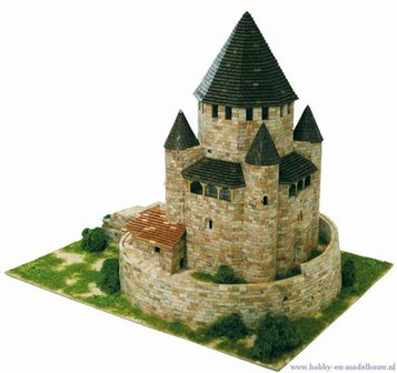 Aedes Ars; 1009; miniatuur kastelen; modelbouw kastelen;  miniatuur burchten; modelbouw burchten; echte steentjes; keramische s